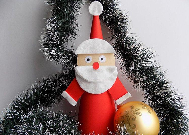 Дед Мороз своими руками в детский сад и школу - фото и идеи