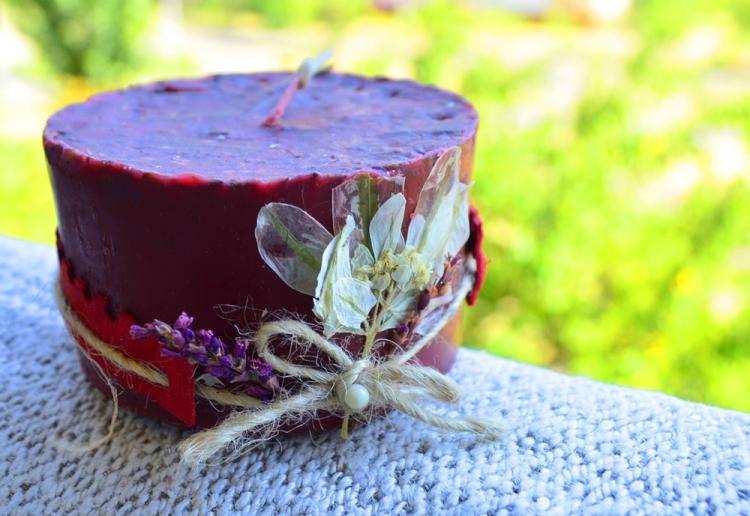 Свечи своими руками - Декор комнаты своими руками