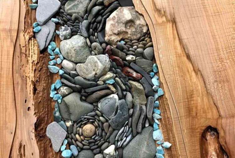 Эпоксидная смола - Декор старого шкафа своими руками