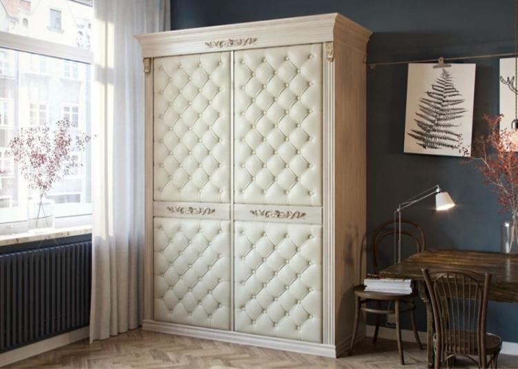 Обивка - Декор старого шкафа своими руками