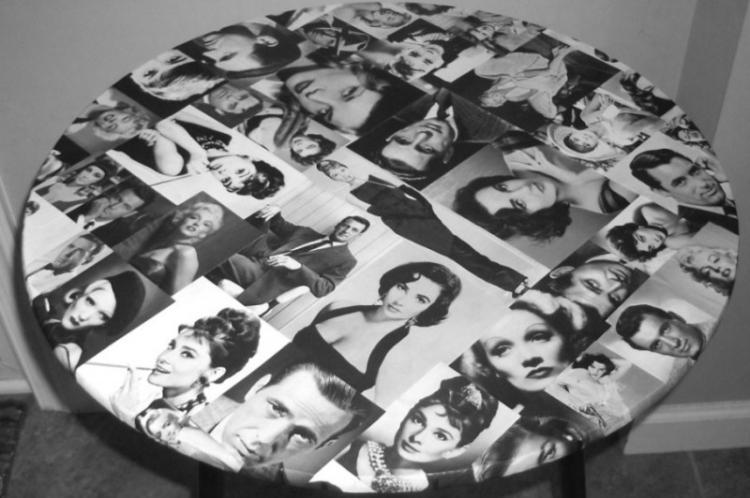 Декор старого стола своими руками - фото и идеи