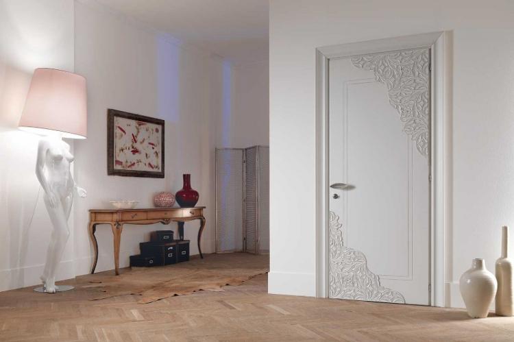 Декор старой двери своими руками - фото