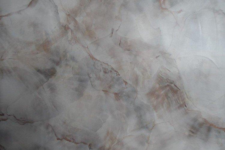 Имитация с мраморной фактурой - Декоративная штукатурка своими руками