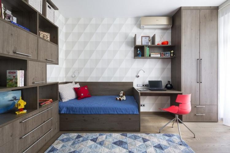 Дизайн детской комнаты для мальчика школьника
