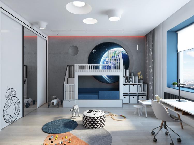 Детская комната «Гравитация»