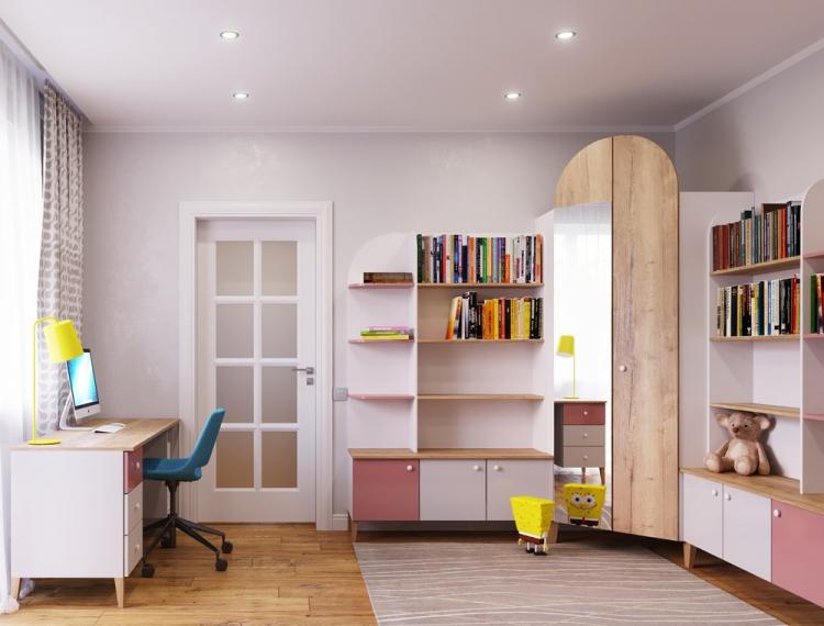 Детская комната «Minnie Mouse» - дизайн интерьера