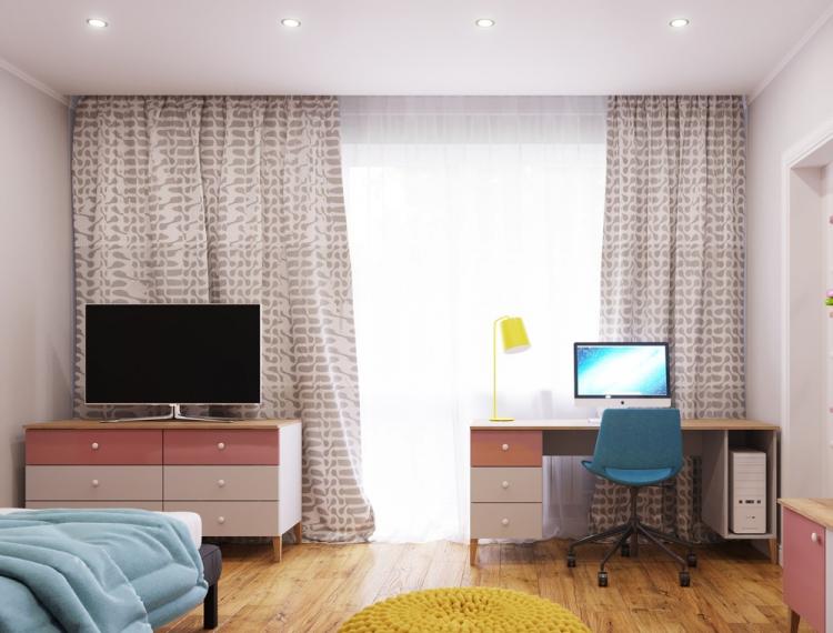 Детская комната «Minnie Mouse» - дизайн интерьера