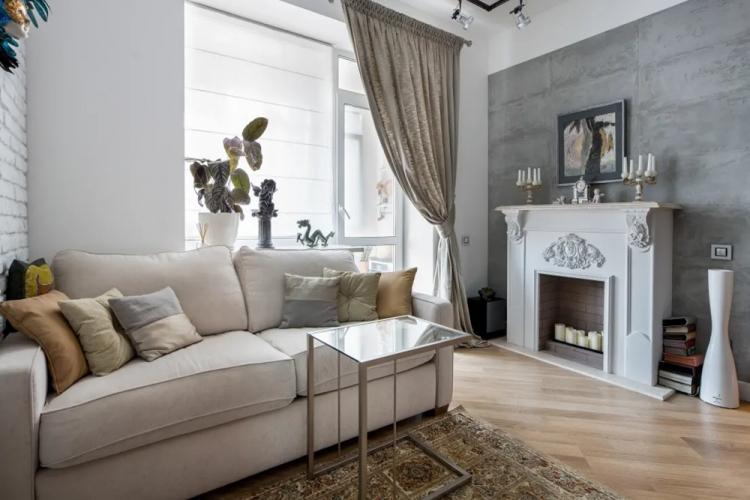 Дизайн гостиной 16 кв.м. - фото реальных интерьеров