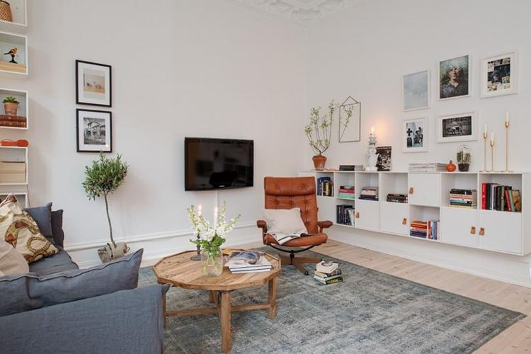 Дизайн гостиной 17 кв.м. - фото реальных интерьеров