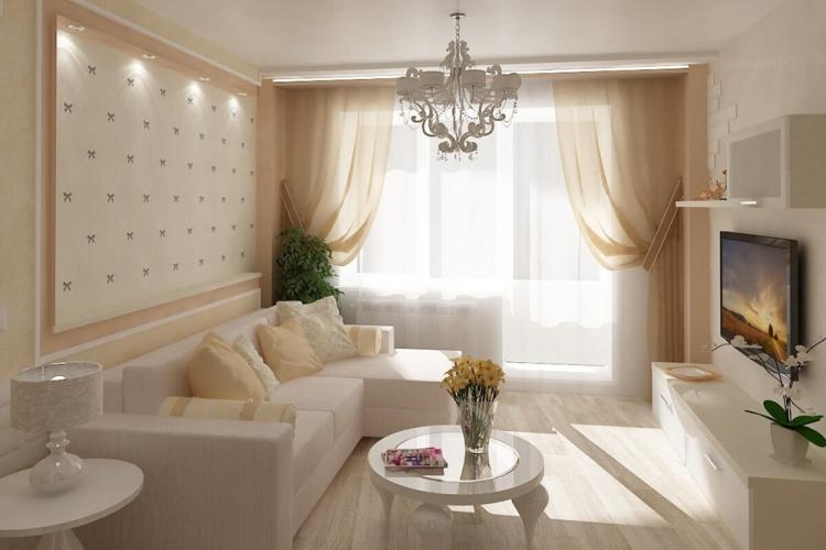 Дизайн гостиной 17 кв.м. - фото реальных интерьеров