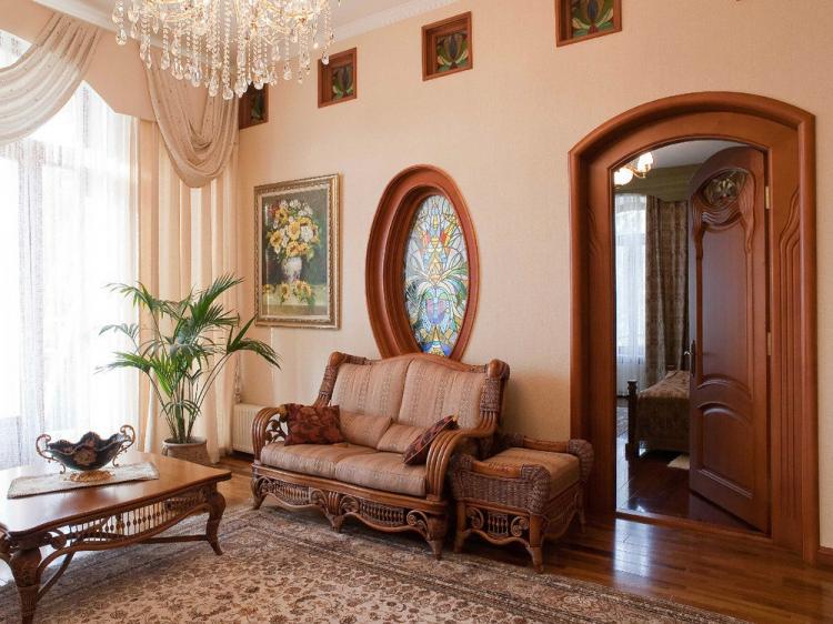 Гостиная 18 кв.м. в стиле ар-нуво - Дизайн интерьера