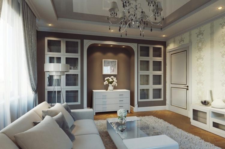 Дизайн гостиной 18 кв.м. - фото реальных интерьеров