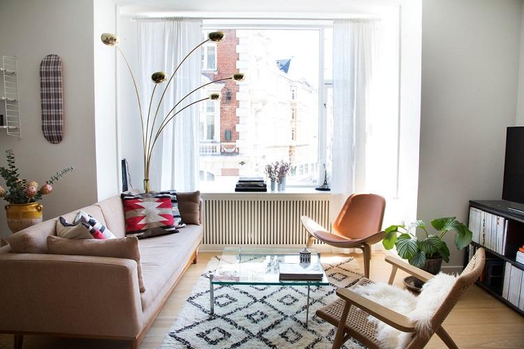 Гостиная в скандинавском стиле - Дизайн интерьера 2019