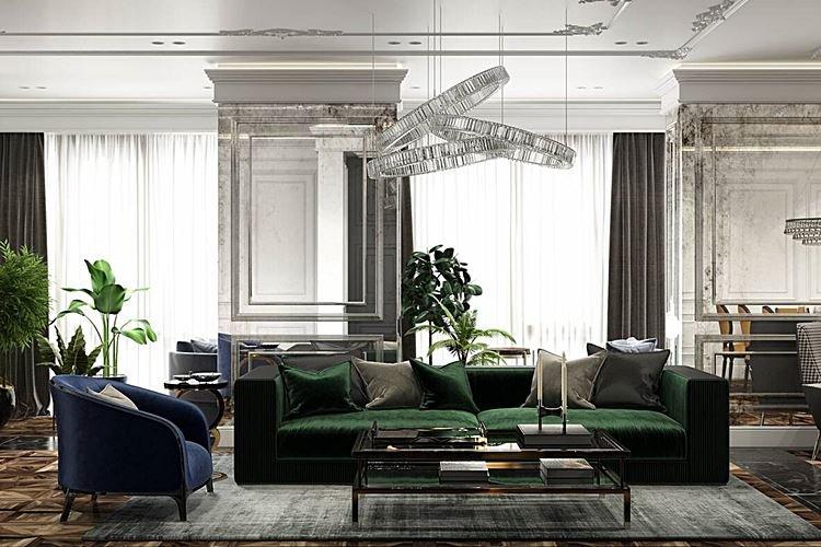 Дизайн гостиной 2021 - фото реальных интерьеров