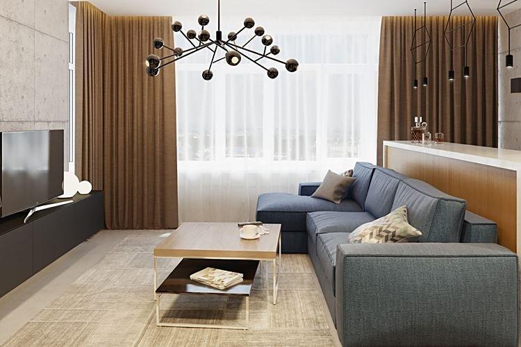 Дизайн гостиной 2021 - фото реальных интерьеров