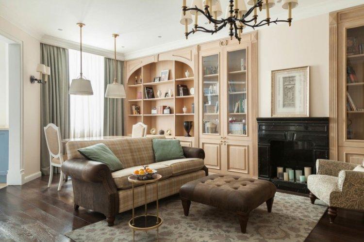 Декор - Дизайн гостиной в классическом стиле