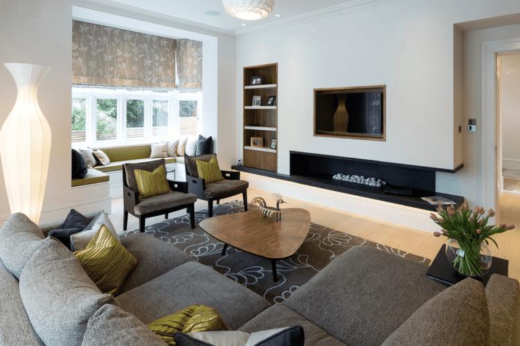 Дизайн интерьера гостиной - фото