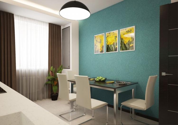 Отделка стен - Дизайн интерьера кухни