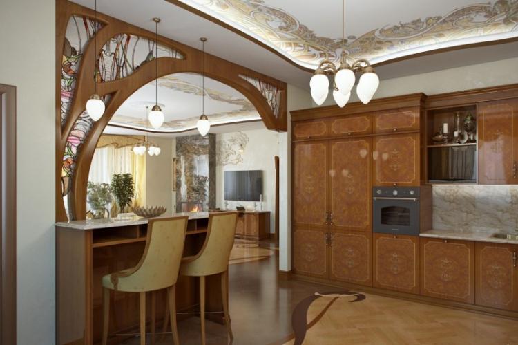 Кухня в стиле модерн - Дизайн интерьера