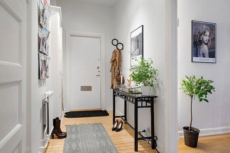 Прихожая и коридор в скандинавском стиле - дизайн интерьера фото