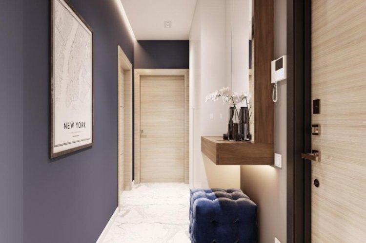 Прихожая и коридор в стиле контемпорари - дизайн интерьера фото