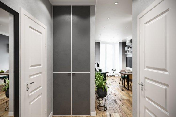 Прихожая и коридор в стиле контемпорари - дизайн интерьера фото