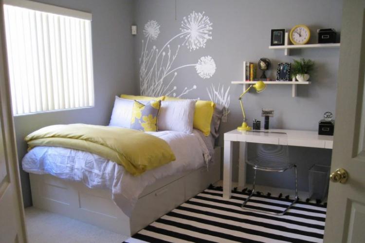 Дизайн маленькой комнаты для девочки-подростка