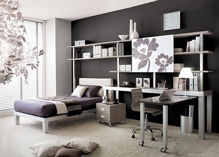 Дизайн интерьера комнаты для девочки-подростка - фото реальных интерьеров