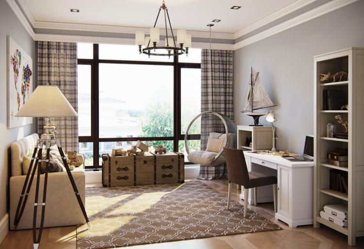 Дизайн интерьера комнаты для девочки-подростка - фото реальных интерьеров