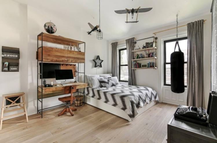 Комната для мальчика-подростка - дизайн интерьера фото