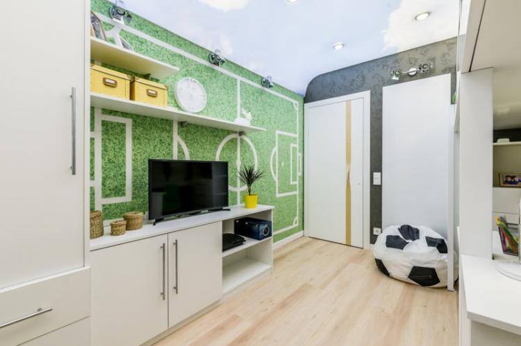 Комната для мальчика-подростка - дизайн интерьера фото