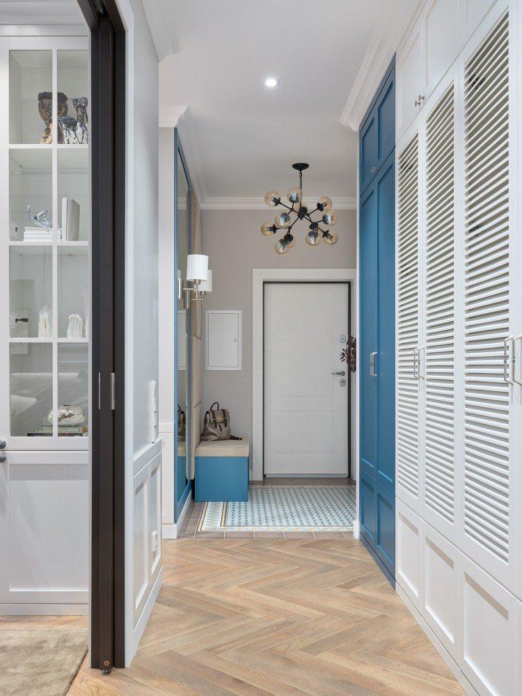 Дизайн маленького коридора в квартире - фото