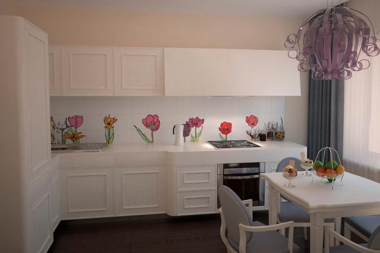 Дизайн кухни 10 кв.м. - фото реальных интерьеров