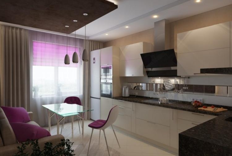 Дизайн кухни 10 кв.м. - фото реальных интерьеров