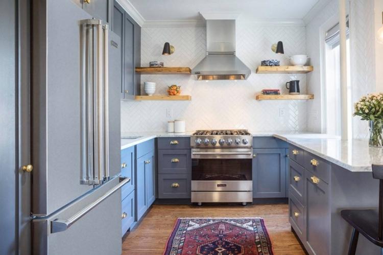 Дизайн кухни 11 кв.м. - фото реальных интерьеров