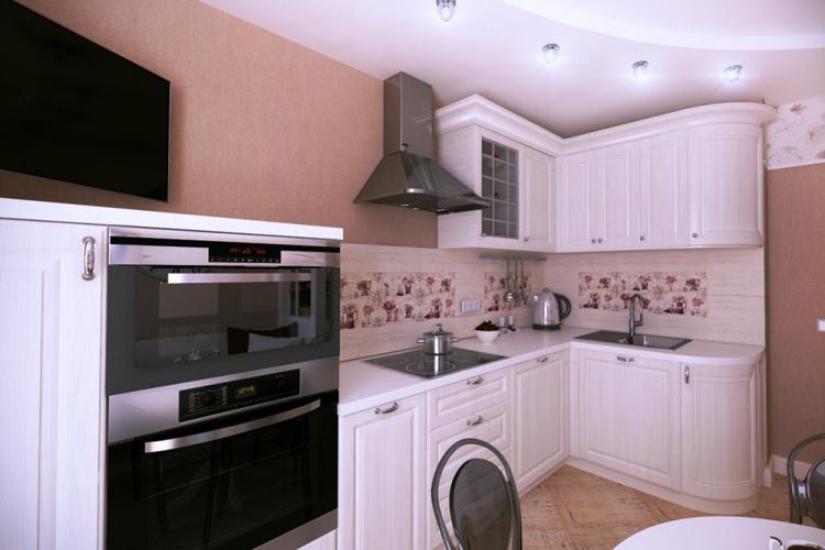 Дизайн кухни 11 кв.м. - фото реальных интерьеров