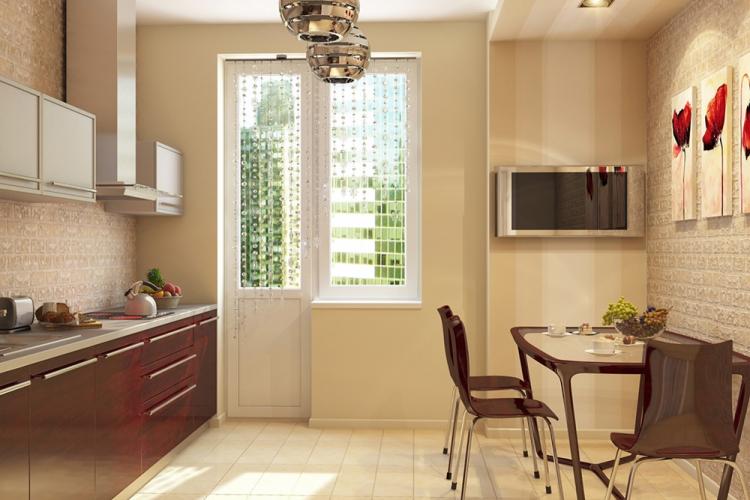 Дизайн кухни 11 кв.м. - фото реальных интерьеров