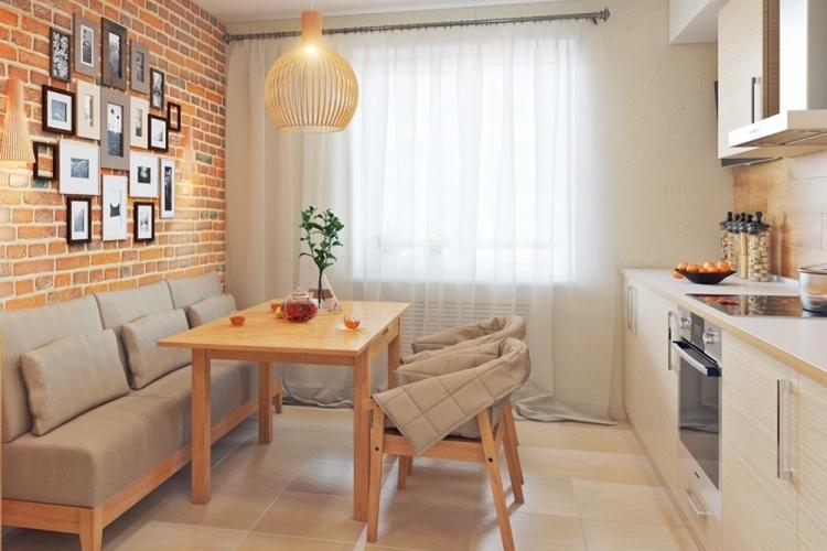 Дизайн кухни 11 кв.м. - фото реальных интерьеров