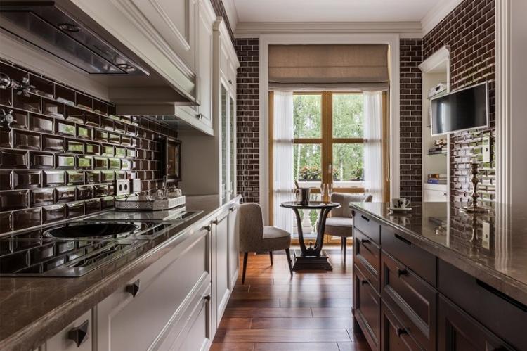 Дизайн интерьера кухни 12 кв.м. - фото реальных интерьеров