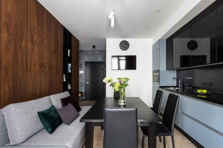 Дизайн кухни 13 кв.м. - фото реальных интерьеров