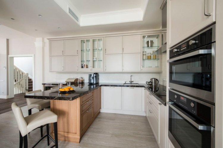 Отделка стен - Дизайн кухни 14 кв.м.