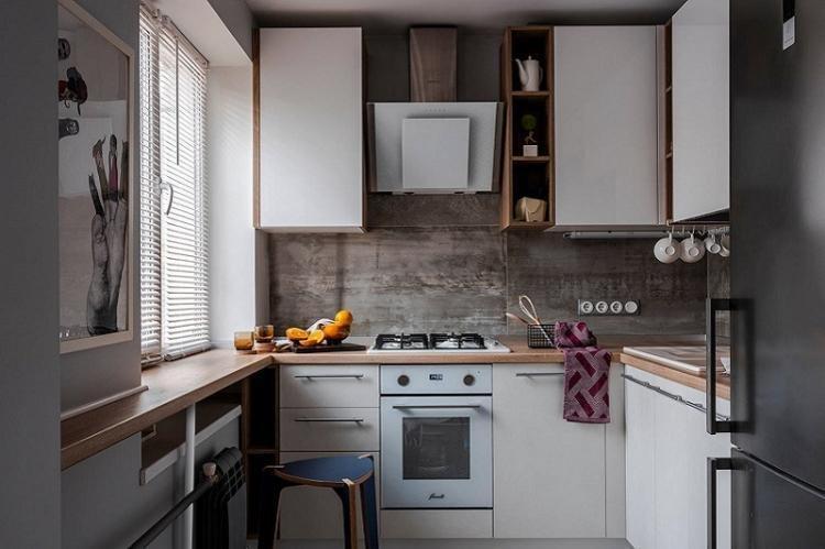 Кухня 2 на 3 метра - дизайн интерьера фото