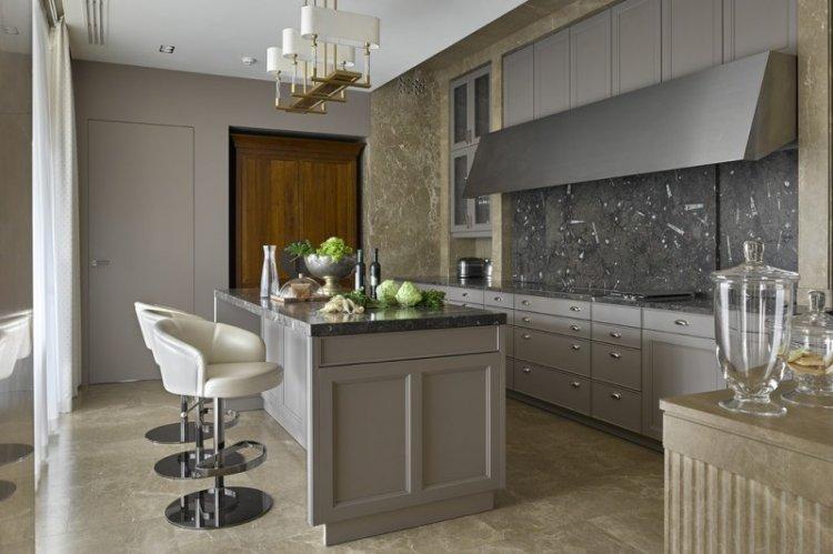 Кухня 20 кв.м. - дизайн интерьера фото