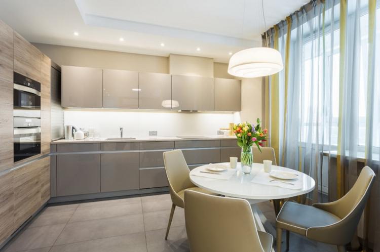 Дизайн кухни 2019 - фото реальных интерьеров