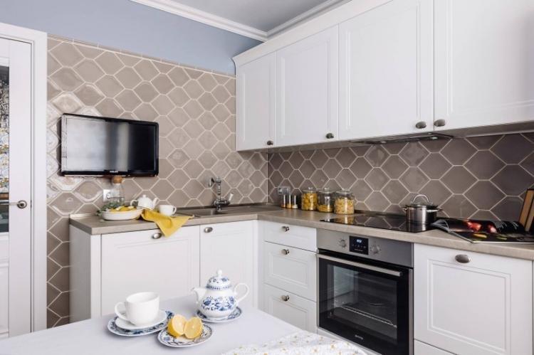 Кухня 3 на 3 метра - дизайн интерьера фото