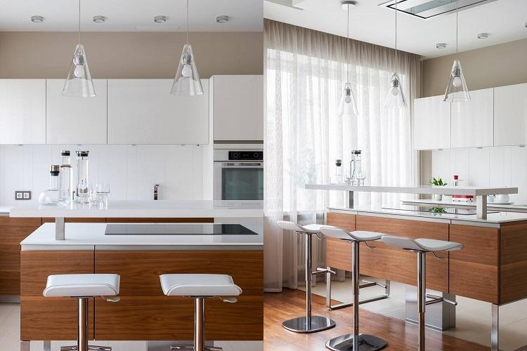 Дизайн кухни 6 кв.м. - фото реальных интерьеров