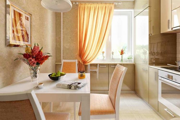 Дизайн кухни 7 кв.м. - фото реальных интерьеров