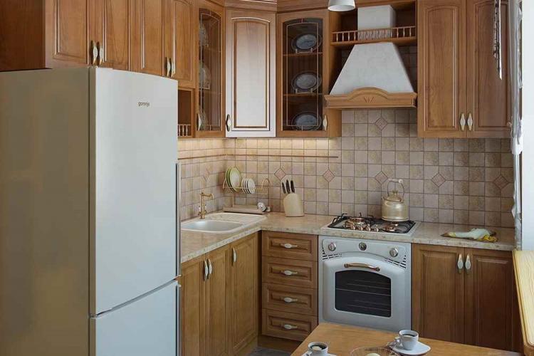 Дизайн кухни 7 кв.м. - фото реальных интерьеров