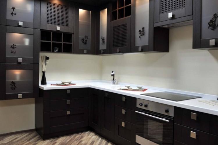 Кухня 8 кв.м. в японском стиле - Дизайн интерьера