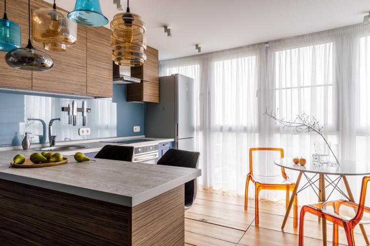 Куда поставить холодильник - Дизайн кухни 9 кв.м.